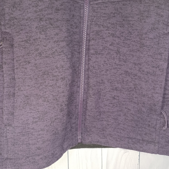 The North Face purple fleece jacket - Picture 8 of 14